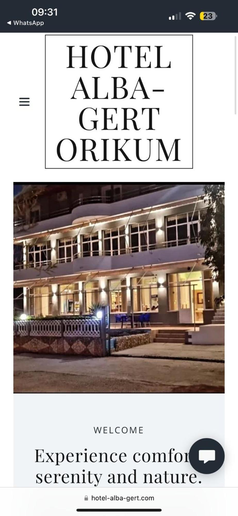 Hotel Alba-Gert Orikum Eksteriør billede